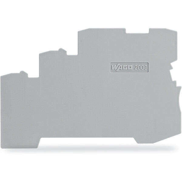 WAGO Abschluss/-Zwischenplatte für 3 Leiter Kl.,gr 2000-5391